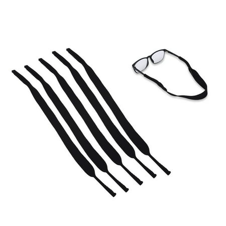 Yosoo 5pcs Sports Glasses Elastic Neck Strap Retainer Cord Chain Holder Lanyard for Eyeglasses, Soprts Glasses Holder, Glasses Cord
