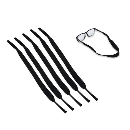 Yosoo 5pcs Sports Glasses Elastic Neck Strap Retainer Cord Chain Holder Lanyard for Eyeglasses, Soprts Glasses Holder, Glasses Cord