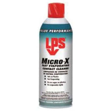 UPC: 0078827045160 | ITW Pro Brands Micro-X Fast Evaporating Contact Cleaners  11-oz. Aerosol Can – 12 CN (428-04516)