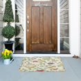 thumbnail image 5 of Yayeee Doormat for Inside 20"x32" Absorbent Low-Profile Washable Non-Slip Rubber Backed Entryway Rug, Purple Birds Teapots, 5 of 8