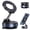 Black, variant on Vacuum Magnetic Suction Phone Holder, Foldable and Retractable Hands-Free Suction Cup Phone Mount for Car/Gym/Mirror/Smooth Surface, Compatible with iPhone Android and All Smartphones (Black)