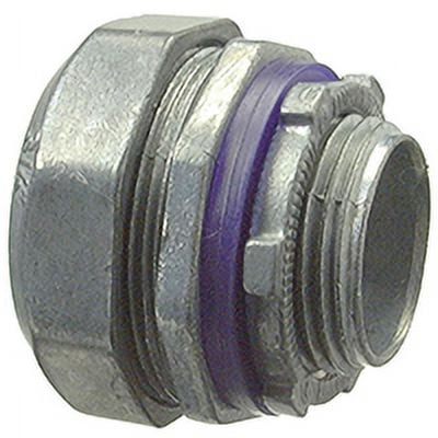 Halex 16212B Conduit Connector, 1-1/4 in, Compression, Zinc