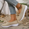 thumbnail image 4 of Dakaela Women's Mesh Flats Shoes Breathable Casual Slip on Running Sneakers Knit Walking Sock Loafers, 4 of 9