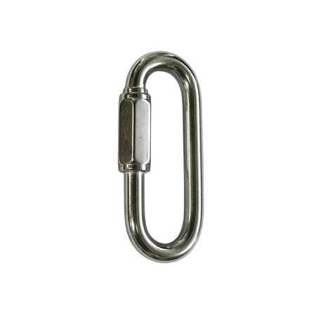 9mm Marine Quick Link Boat Carabiner Chain Rigging Stainless Steel -, working load 1975 lbs By Five
