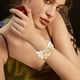 thumbnail image 2 of 4pcs Europea y Bohemia brazalete de capas de cuentas de cadena de Rose Bow Set pulsera elástica, 2 of 8