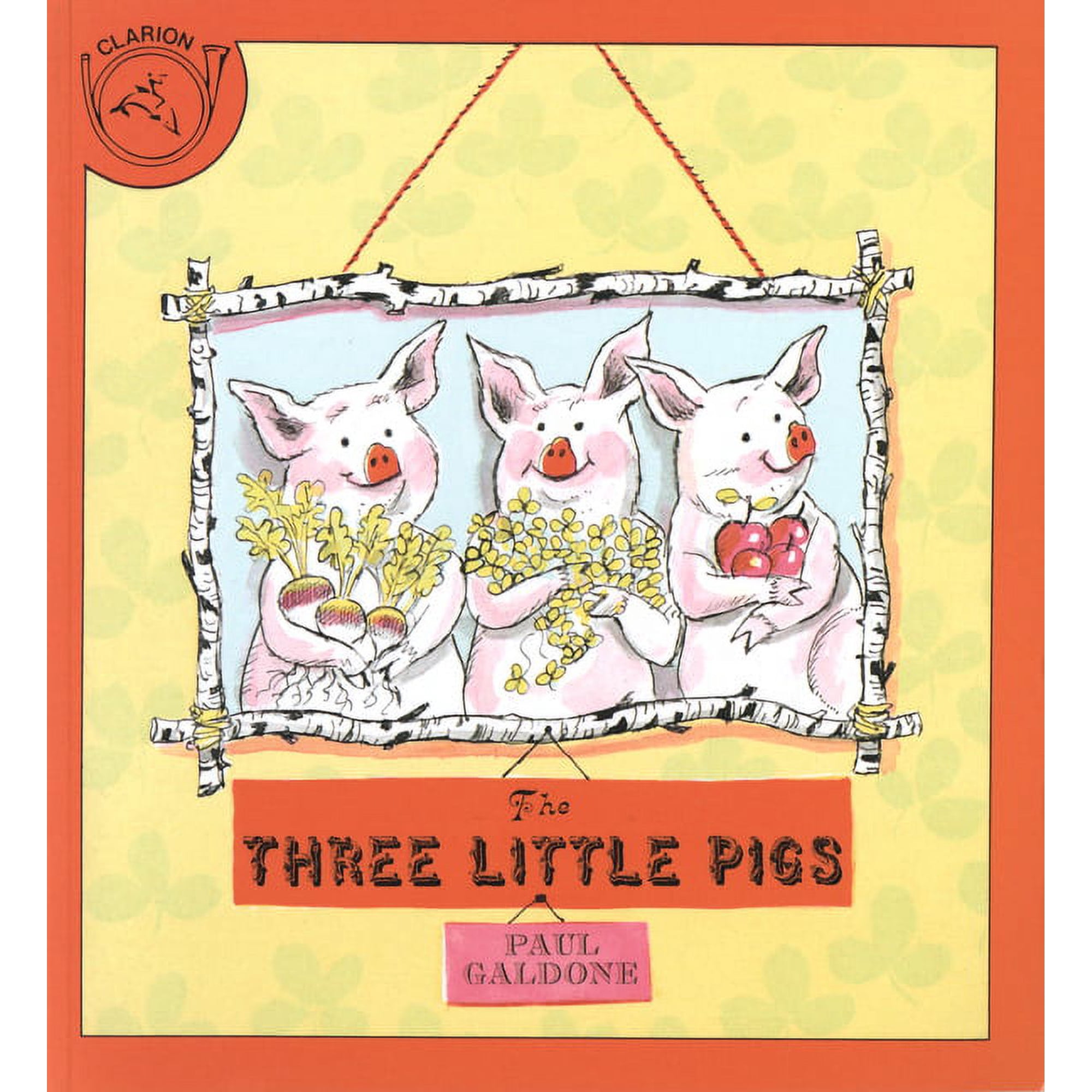 Paul Galdone Nursery Classic The Three Little Pigs, Book 35, (Paperback)