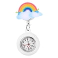 thumbnail image 1 of EeaseMX Reloj de enfermera Hemobllo, reloj de bolsillo retráctil con clip, encantador reloj con luz nocturna para médicos y enfermeras., 1 of 7