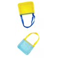 thumbnail image 1 of Bolsa de juguetes de playa de 2 piezas, bolsa y niñas, organizador de secado BLESIY bolsos de playa de malla, 1 of 8