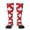 2 Black-2, variant on Women's Knee High Socks Canada Flag Maple Leaf Outdoor Casual Tube Socks