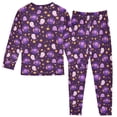thumbnail image 3 of Pajama Light Ball Ghost Star Cute Comfortable Cotton Two-piece Pajama Set, 3 of 7