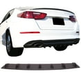 thumbnail image 2 of Ikon Motorsports Compatible with Kia Optima K5 V1 Style Rear Bumper Lip Diffuser 7 Fin Matte Black ABS, 2 of 7