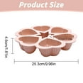 thumbnail image 3 of Hot Selling！Kaireo Chiffon Cake Mold,Nordic Gray6 Cavities Heart Shape Silicone for Functions Baking Soap Fondant ,Multi-Purpose Silicone Mold for Baking,Soap,Fondant,Jelly & Candy,Small Cake Pan, 3 of 7