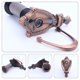 thumbnail image 2 of Stylish Vintage Door Knocker with Camera Polished and Elegant Red Bronze, 2 of 10