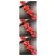 thumbnail image 4 of Billuyoard Flor Perlas Encaje Borde Pasamanería Boda Chifón Cinta Aplique Bricolaje Costura rojo 3piezas, 4 of 5