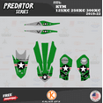thumbnail image 3 of Kalair GFX Graphics Kit for KTM Enduro 2-Stroke 125 XC, 250 XC and 300 XC (2019-2022) Predator Series, 3 of 5