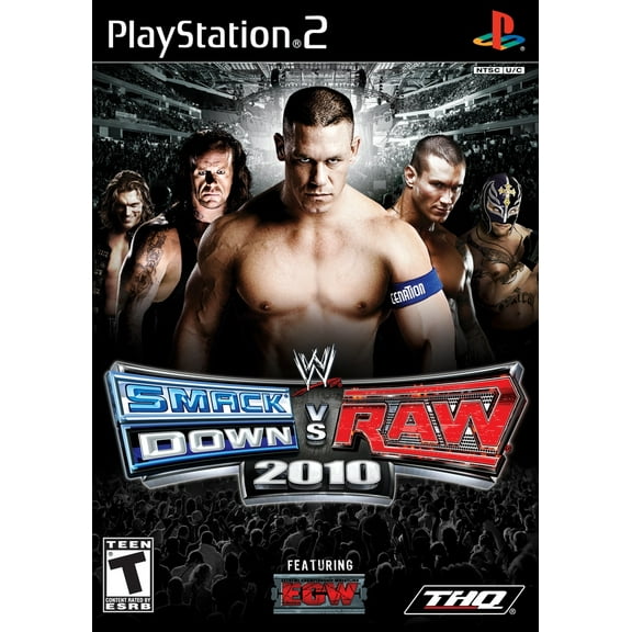 Restored WWE Smackdown Vs Raw 2010 | PlayStation 2 (Refurbished)