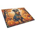 thumbnail image 2 of Carolines Treasures DAC1003LCB 15 x 12 in. Unisex Airedale Terrier Fall Glass Cutting Board - Large, 2 of 2