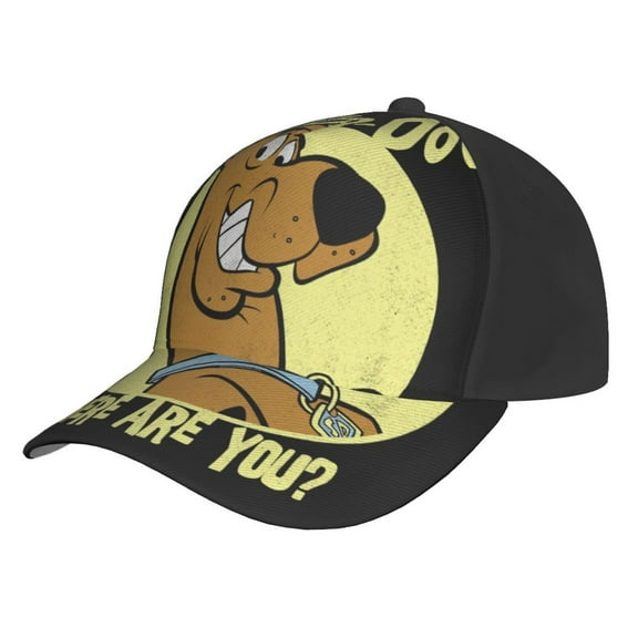 Scooby Doo Anime Baseball Cap Hats Adjustable Snapback Caps Cool Dad Hat for Men Women Teens Best Gift