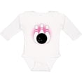 thumbnail image 3 of Inktastic Bowling Pins Cute Bowler Girls Long Sleeve Baby Bodysuit, 3 of 5