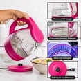 thumbnail image 5 of OVENTE 1.5L Glass Electric Kettle Water Boiler, Pink KG83F, Fast Boiling, Borosilicate Glass, BPA-Free, Blue LED, Auto Shut-Off, Boil-Dry Protection, Removable Filter, 360° Base, 1100W, 5 of 8