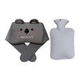 thumbnail image 2 of Xihbxyly Bolsa de Agua Caliente de Goma, Funda Suave para La Cintura, Diseño Antifugas, Alivio Del Dolor Muscular y Articular, Cólicos Menstruales, Alivio Del Estrés, Capacidad de 1000 Ml, Cinturón d, 2 of 2