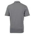 thumbnail image 3 of Men's-Cutter & Buck  Black Toronto FC Virtue Eco Pique Stripe Recycled Polo, 3 of 3