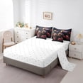 thumbnail image 3 of YST Cute Otter 7 Pieces Comforter Set Ocean Sea Wildlife, King, 3 of 4