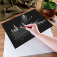 Famous Places Silver Foil Engraving Art Kit, 8" x 10"