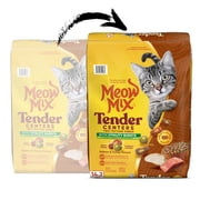 Meow Mix Tender Centers Vitality Bursts, Salmon & Turkey Flavor, Dry Cat Food, 14.2 lb. Bag