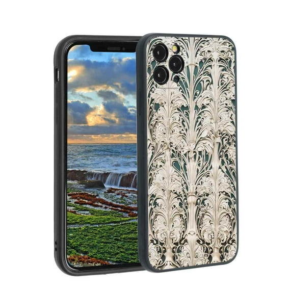 Art-Nouveau-4 Phone Case, Degined for iPhone 11 Pro Max Case Men Women, Flexible Silicone Shockproof Case for iPhone 11 Pro Max