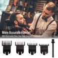 thumbnail image 4 of FrostHike Peigne Guide 1,5\\/3\\6\\/9 mm pour Andis SlimLine Pro Li D7 D8, Ensemble de 4 Peignes, Protège-Tondeuses Professionnelles pour SlimLine Pro Li D7 D8, 4 of 5