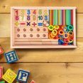 thumbnail image 3 of Wooden Montessori Math Toys Math Learning Box for Toddlers Kids Preschool Education, 3 of 8