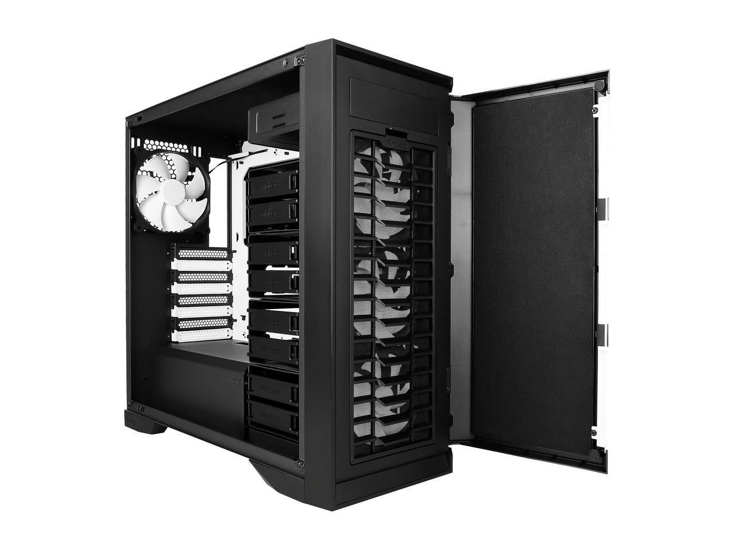 Antec Performance Series P101 Silent Black 0.8mm SPCC ATX Mid Tower Case with 8 x 3.5" HDD / 2.5" SSD Removable Bays - image 5 of 19