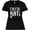 AB-Black, variant on Inktastic Cincinnati, Ohio Distressed Font Women's Plus Size T-Shirt