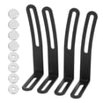 thumbnail image 3 of RC L Bracket, RC Car Body Mount L Bracket Metal 4pcs  For Game For Redcat Axial SCX10, 3 of 8