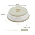 thumbnail image 1 of Microwave heating cover multifunctional silicone folding fresh-keeping cover, 1 of 10