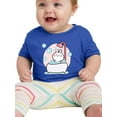 thumbnail image 1 of Baby Rabbit Taking A Bath T-Shirt Infant -Image by Shutterstock,  12 Months, 1 of 4