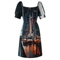 thumbnail image 5 of new york street Sleeveless Dress cute dress Evening gown, 5 of 6