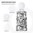 thumbnail image 3 of Pofeuu Hand Drawn Snake Print Basketball Jersey, Shirts for Men Youth Basketball Jersey Crew Neck-Small, 3 of 6