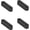 Black, variant on Car Door Lock Shock Absorber Pad Silicone Weather Resistant 4 Pack For Sedan SUV Truck Minivan