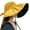 Yellow, variant on WEIYLL Sun Hats for Women Beach Summer Casual Everyday Wear Outdoors Ruffle Large Brim Sunshade Headwear Cap