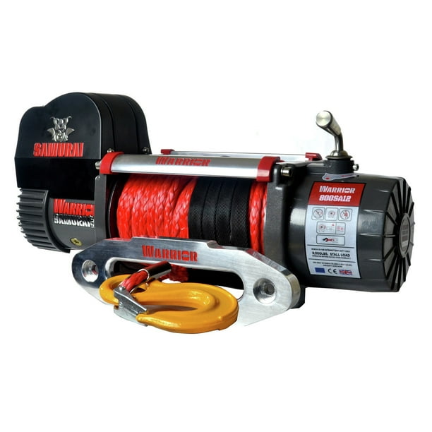 Warrior Winches S8000SR 8,000 lb. Samurai Series Gear Winch