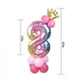 thumbnail image 5 of Happy Birthday 0 1 2 3 4 5 6 7 8 9 Rose Gold Number Foil Balloon Digital Helium Balloons Wedding Decor Birthday Party Balloon Rose gold Number 8, 5 of 8