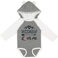 thumbnail image 3 of Inktastic My Meemaw Loves Me Girls Girls Long Sleeve Baby Bodysuit, 3 of 5