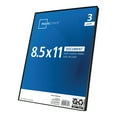thumbnail image 3 of Mainstays – 8.5x11 Picture Frame – Black Front Loading Document Frame Set of 3 Wall Photo Frame, 3 of 11