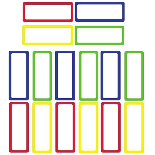 Inteprter 1 juego de etiquetas magnéticas, tablero de etiquetas autoadhesivo, estante de azulejos ligeros cartulina tipo 15