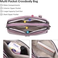 thumbnail image 5 of KAWELL Crossbody Bags for Women Genuine Leather Shoulder Purse Cross Body Bag with Wristlet Top Zipper, 5 of 5
