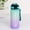 600ML green-D, variant on 3Sizes Sports Water Bottle Gradient Color Motivational Bottle with Time Marker Leak-proof Cup Gym Outdoor Drinkware