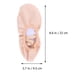 thumbnail image 5 of par de zapatos de baile ligeros sin cordones, zapatos de yoga, suela de gimnasio, zapatos de ballet para niños y adultos, talla 37, 5 of 5