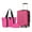 Magenta, variant on Hardside Carry on Luggage 3 Piece Luggage Sets TSA Lock Spinner Wheels 20" Suitcase with Cup Holder